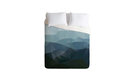 Deny Designs Three Of The Possessed First Light Duvet Cover - Lightweight