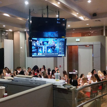 Sports Bar Audio Visual and Sound System Installation
