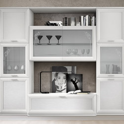 Contemporary Italian Wall Unit JA-1043 - $2,499.00 - Entertainment Centers And Tv Stands