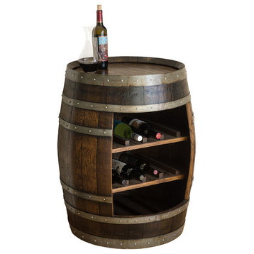Wine Barrel Storage Cabinet