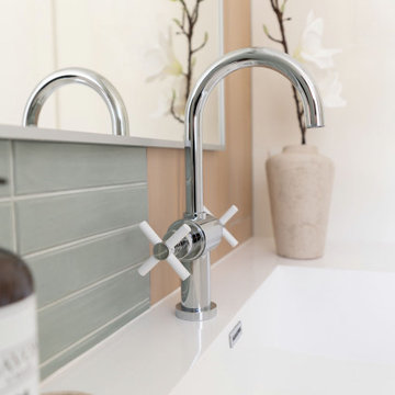 The serene bathroom