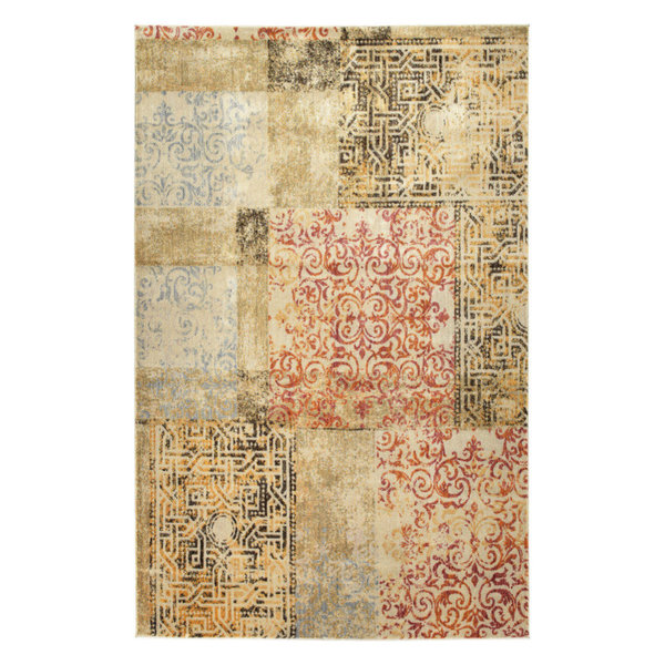 Kaleen Tiziano Multicolor Machine Made Rug, 9'2