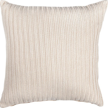 Renwil White Roberto Accent Pillow With White And Gold Zipper Finish PWFL1180