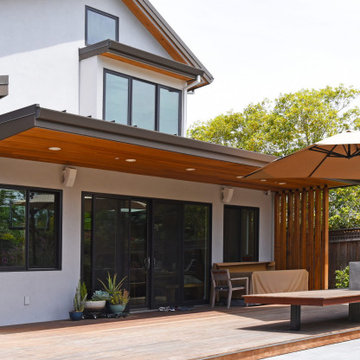 Palo Alto Custom Home – Rear Exterior & Patio