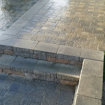 Synthetic Turf w/ pavres