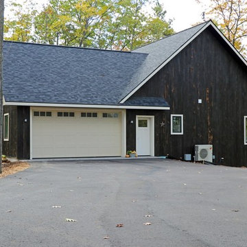 Rennie Lake Charred Wood Siding - New Build