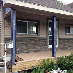 GenStone Siding - DURING - Products