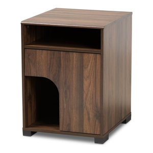 Nightstand Pet House Litter Box Furniture Indoor Pet Crate Litter Box Enclosure Transitional Litter Boxes And Covers By Pet Hup Hup