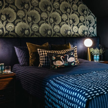 A Moody & Dreamy Bedroom