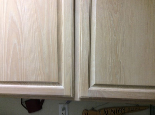 Tired Outdated Whitewashed Oak Cabinets