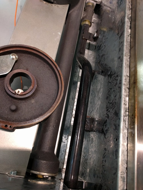 How do you remove scorch marks on gas range? And should you have to?