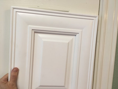 Do White Cabinets Need To Match Trim, Kitchen Cabinet Door Trim Molding