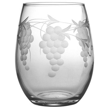 Sonoma Stemless Wine Glasses, Set of 4