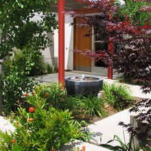 Courtyard Designs And Fountain Ideas