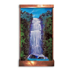 8 Foot Amazonia Wall Fountain - Indoor Fountains