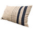 Jute Fabric Cushion, Vertical Stripes Design