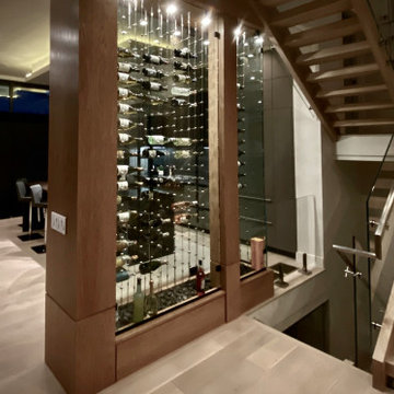 Contemporary Wine Display in Providence, RI