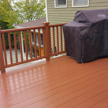 Deck Stain Painting