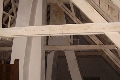 Dachgeschossausbau Vorher-Nachher