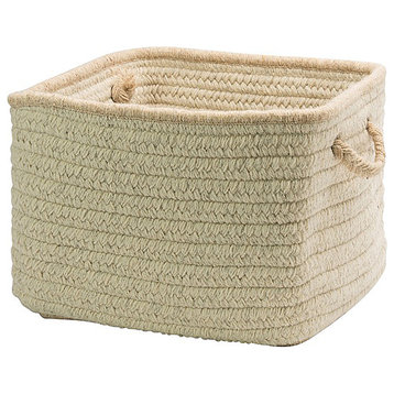 Colonial Mills Basket Natural Style Square Basket Canvas Square
