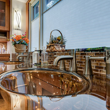 Contemporary Bath Remodel Seymour