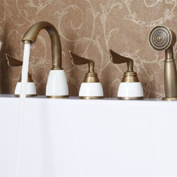 Napoli Creative Design 5PCS BathTub Faucet Deck mount - Bathtub Faucets