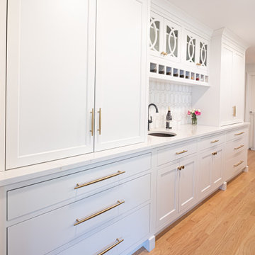 Wet Bar with Wine Storage