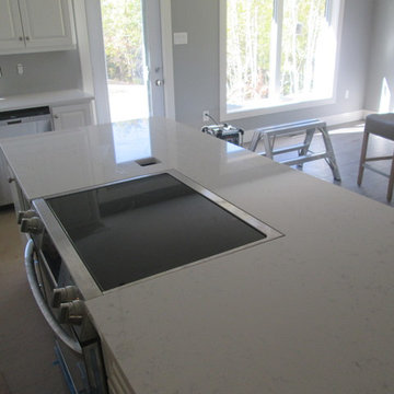 Frosty Carrina Quartz countertops
