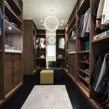 Master dressing room