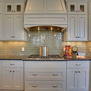 White Kitchen – Discover Crossing – Model Home
