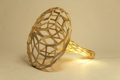 IKHYO - Lampe modulable en bois