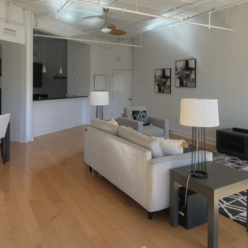 Vacant Loft Transition to Cozy Temporary Home