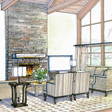 - Markers on Heavy Paper - Designer: Michael Merrill Design Studio, San Francis