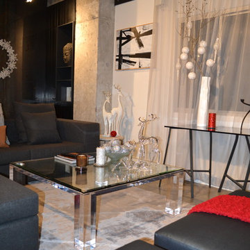 Christmas decorating modern style