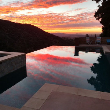 California Contemporary Pool Build