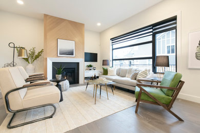 Example of a danish home design design in Vancouver