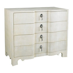 Lillian August Shagreen Gwen Serpentine Chest - Products
