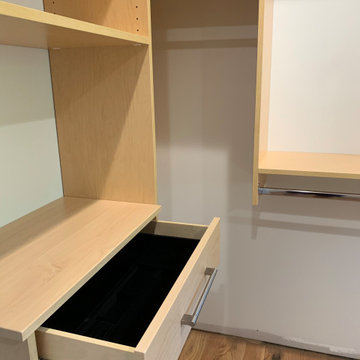 Shared Maple Closet