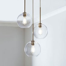 Kitchen handles and lights