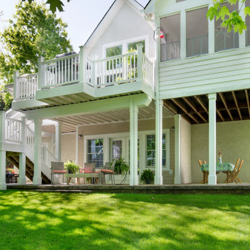 Walkout Basement Patio & Upper Level Deck