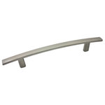 Cosmas - Cosmas 2363-160SN Satin Nickel 6-5/16&rdquo; CTC Subtle Arch Cabinet Pull - 6-5/16" (160mm) Hole Centers