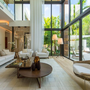 Sitting Room Sliding Glass Doors