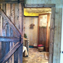 Rustic bathrooms