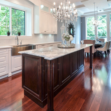 Bright and glamorous kitchen Vancouver