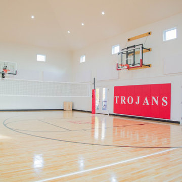 Carriage House with Indoor Sports Court