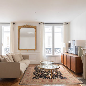 Rénovation complète appartement haussmannien 85 m2 Paris 9