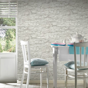 Brick Wallpaper Accent Wall