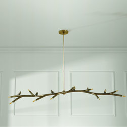 Aviary Linear Chandelier - Chandeliers