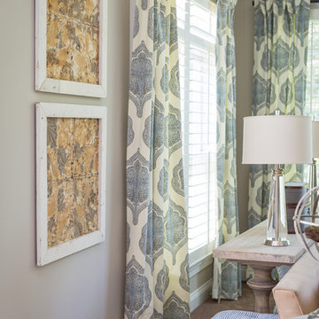 Double Apothecary Cabinet Family Room