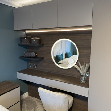 Italian Fitted Wardrobes with Dressing Table